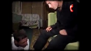 MOSCOW SLAVE Tramplin gay boy feet trampling