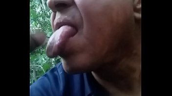 Old Ugly Latino Sucking My Cock