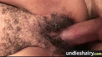 Wife with a hairy pussy fucked 13
