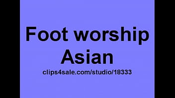 Asian foot worship