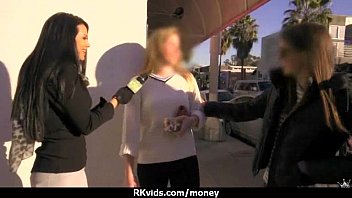 Stunning Euro Teen Gets Talked In To Giving A Blowjob For Cash 17