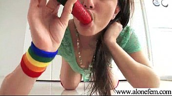 (alexis rodriguez) Alone Girl With Hot Body Play With Crazy Stuff vid-04