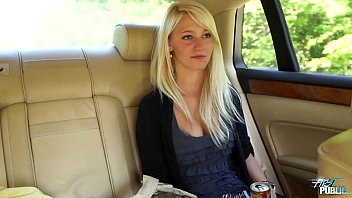 MyFirstPublic Girl leans out car window to suck cock