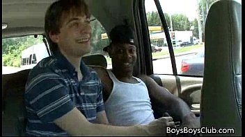 Blacks On Boys - Black Muscled Dude Fucking White Gay Boy 17