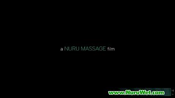 Slippery Sensual Nuru Massage And Dick Rubbing 29