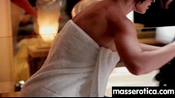 Sensual lesbian massage leads to orgasm 6