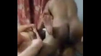 indian threesome sex (two woman one man)