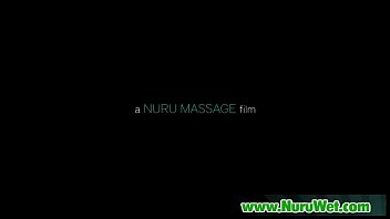 nuru slippery massage and sloppy handjob 18