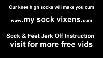 Foot Fetish Socks Jerk Off Instruction