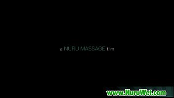 Sexy Masseuse gives amazing nuru massage and wet Handjob 06