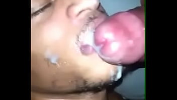 Swallowing my daily dose of CUM