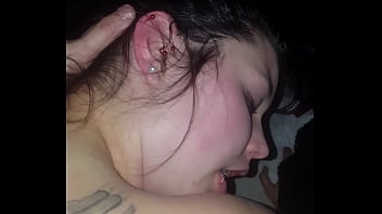 Ex Girlfriend Moaning Loudly With Her Gaping Pussy