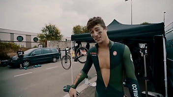 Cyclist With a Great Dick