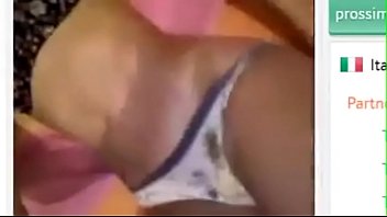 italian skinny girl on webcam spit on pussy
