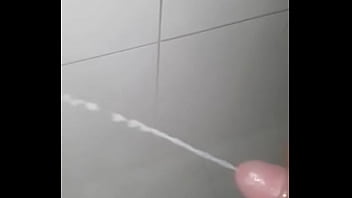 cumming in the shower in slow motion