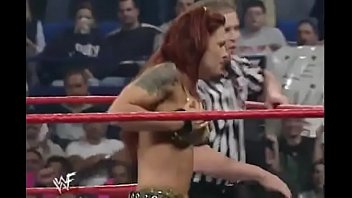 WWE Diva Trish Stratus Stripped To Bra & Panties (Raw 10-23-2000)