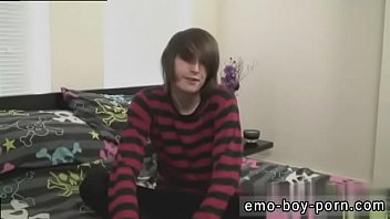 Naked emo teen boys gay first time Hot emo fellow Mikey Red has never
