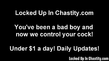 Three weeks of chastity is just the beginning