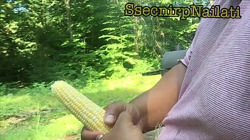Chucking corn