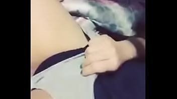 Alone girl play with her Pussy