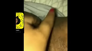 Fingering tight pussy