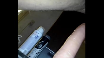 Fucking my ass with my new dildo for the first time.