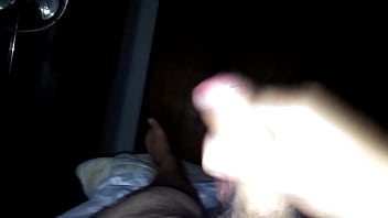 My fat dick spitting cum after playing with my dick