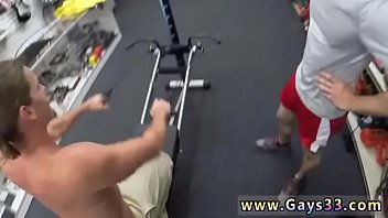 Straight boy caught in gay theater porn and compeers jerking off