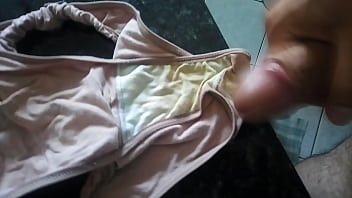 cumming in mother-in-law's panties