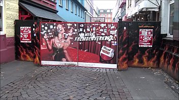 Quartier rouge de Hambourg en Allemagne
