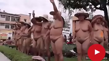 NUDE PROTEST