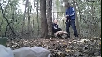 Old Men Jerk and Suck off in belgium wood with a Superdry Track & Field Hoodie (Public Gay Porn Video)
