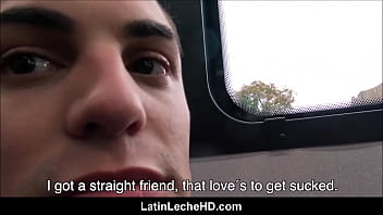 Amateur Gay Latino On Train Paid To Fuck Straight Guy POV