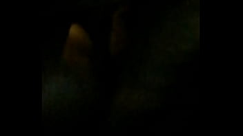 Sex outside at night with bbw