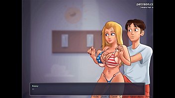 Hot blonde teen fantastic boobs massage l My sexiest gameplay moments l Summertime Saga[v0182] l Part 14
