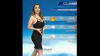 Mexican Weather Girl sex tape oral sex before she was famous - Juarez