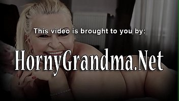 Pussy toyed grandmother gets banged and sucks