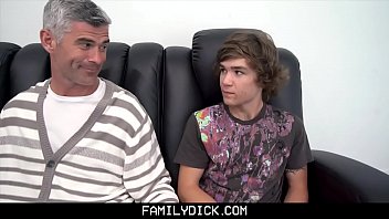 FamilyDick - StepDad Walks In on Guy With The Boy Next Door And Fucks Them Both
