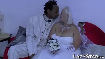 GILF bride screwed and facialized by BBC groom