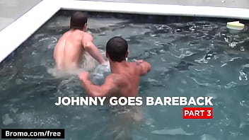 Johnny Rapid with Vadim Black at Johnny Goes Bareback Part 3 Scene 1 - Trailer preview - Bromo