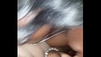 black whore gagging on my cock