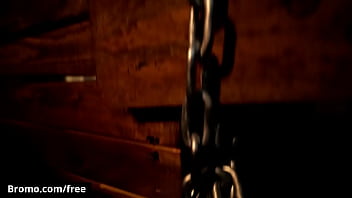 Bareback Inquisition Part 4 Scene 1 featuring Casey Kole and Jordan Levine - Trailer preview - BROMO