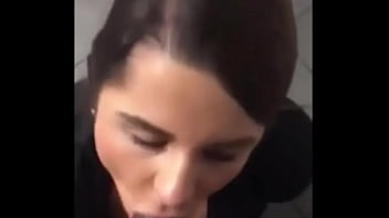 Crystina rossi giving head to stranger bbc in restroom