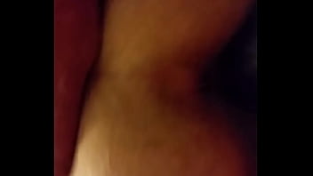 Wife does a double vaginal with cock and a toy