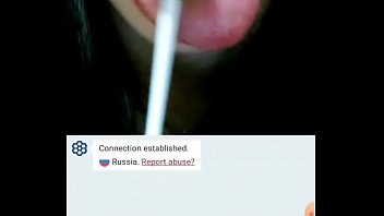 Flashing dick at russian girl , she likes it starts sucking on a lolli pop