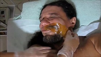 SHAVING YOUR MUSTACHE WITH HOT WAX TO RECORD PORNO KISSING THE BRAND NEW NINFETTI