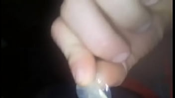 cum and feet cleaner swallow used condom