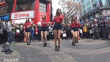 韩国EXID街头制服性感热舞公众号【喵污】