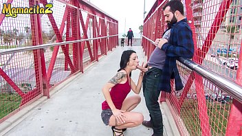 MAMACITAZ - Exhibitionist Couple Risk To Get Caught Having Sex In Public (Alice Blues & Miguel Zayas)