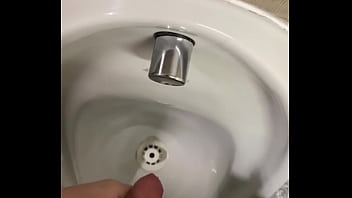 Cruising In public toilets wanking my hard wet dick with big cumshot at the end